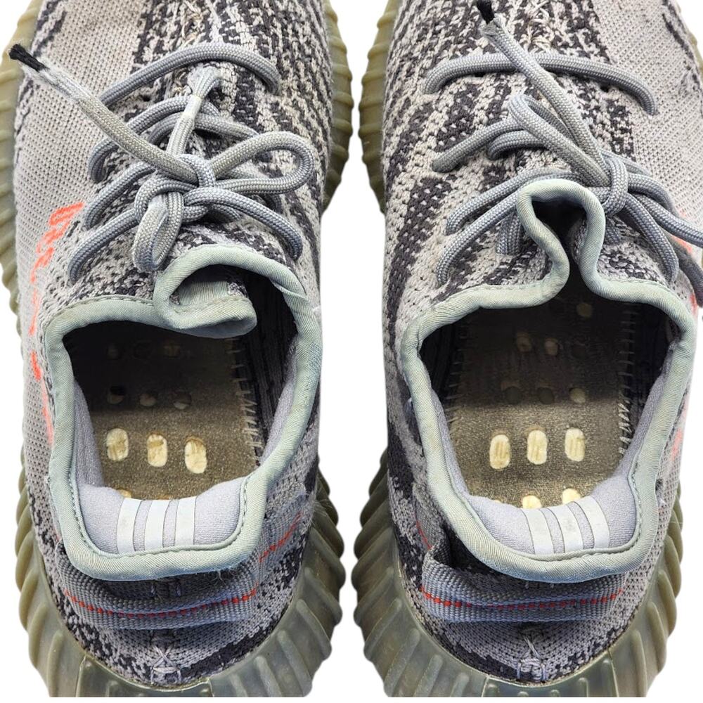 Adidas Yeezy Boost 350 V2 AH2203 Beluga Sneakers US 9.5 UK 9 - Preowned - Picture 7 of 8